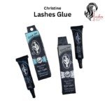 Christine Lashes Glue (Black & Blue) – Strong Hold Eyelash Adhesive