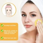 Facial Cleansing Sponges – Safe for all skin types, providing gentle cleansing and exfoliation for a smooth, glowing complexion.
