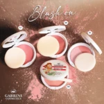 Gabrini Blush On – A touch of perfection with professional pink blush for a radiant, natural glow. Matte, long-lasting finish.
