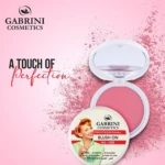 Gabrini Blush On – Matte, highly pigmented blush in three shades with soft applicator for smooth and even coverage. Perfect for daily wear.