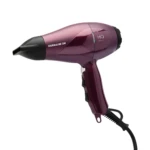 MQ Hair Tourmaline Ion Dryer 2100W – Side view of lightweight professional hair dryer with tourmaline ion technology for salon-quality styling.