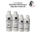 AK Cosmetology Brightelle Whitening 4 Step Skin Polish Kit